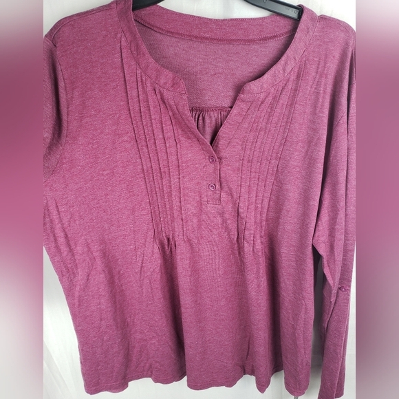 NWT Free To Live Women's Pink Long Sleeve Shirt Sz XXL - Picture 4 of 12